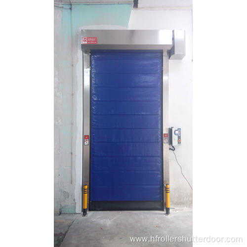 High speed self-repair door for cold room